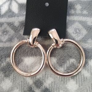 Free People Farrah Metal Hoops